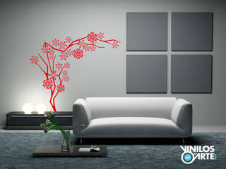 -, Vinilos con Arte Vinilos con Arte Modern living room