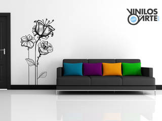 -, Vinilos con Arte Vinilos con Arte Modern living room