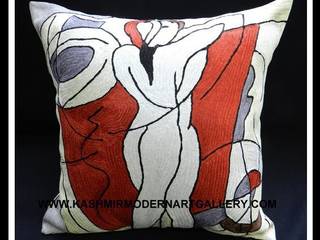 picasoo cushioncovers, kashmir modernart gallery kashmir modernart gallery Modern living room