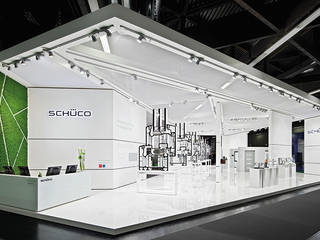 Produktinszenierung für Schüco auf der fensterbau/frontale 2014, D’art Design Gruppe GmbH D’art Design Gruppe GmbH Gewerbeflächen