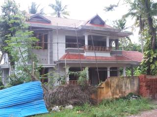 Construction Ongoing Kollam, Gentle Homes- Architects and Builders Gentle Homes- Architects and Builders منازل