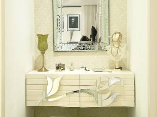 DRESSER IN MASTER ROOM shahen mistry architects Dressing room