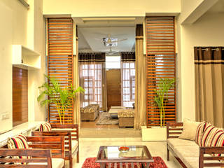 The House of Yellow Shadows, Studio An-V-Thot Architects Pvt. Ltd. Studio An-V-Thot Architects Pvt. Ltd. Casas modernas