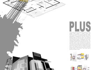 The Plus House, Studio An-V-Thot Architects Pvt. Ltd. Studio An-V-Thot Architects Pvt. Ltd. 現代房屋設計點子、靈感 & 圖片