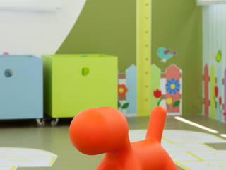 Playroom at school, Orlane Santos Arquitetura Orlane Santos Arquitetura Детские комната в эклектичном стиле