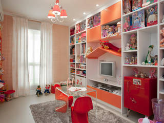 Girl's Playroom, Orlane Santos Arquitetura Orlane Santos Arquitetura Moderne kinderkamers