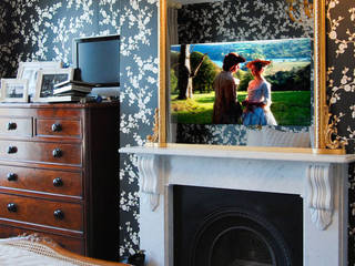 TV Mirrors, Overmantels Overmantels Klassieke woonkamers