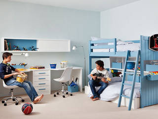 Litera loft para dormitorios juveniles Sofás Camas Cruces Habitaciones de niños