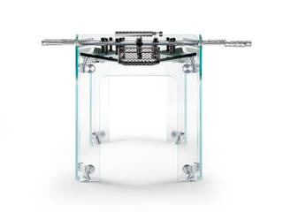 Cristallino Foosball Table, Quantum Play Quantum Play Salas multimedia de estilo moderno