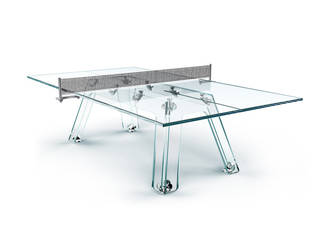 Lungolinea Ping-Pong Table, Quantum Play Quantum Play Salas de entretenimiento de estilo moderno