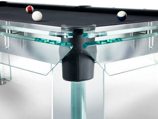 Filotto Pool Table, Quantum Play Quantum Play Salas de entretenimiento de estilo moderno