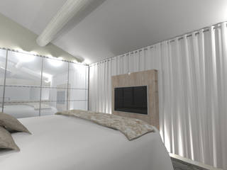 Maison loft 100m², AZ Createur d'intérieur AZ Createur d'intérieur Case moderne