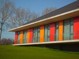 Escuela de Danza en Perillo (Oleiros), NAOS ARQUITECTURA NAOS ARQUITECTURA Media Room