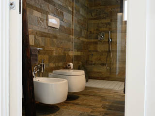 Sangervasio Loft, Massimo Adiansi Architetto Massimo Adiansi Architetto Modern Bathroom
