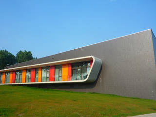 Escuela de Danza en Perillo (Oleiros), NAOS ARQUITECTURA NAOS ARQUITECTURA Media Room