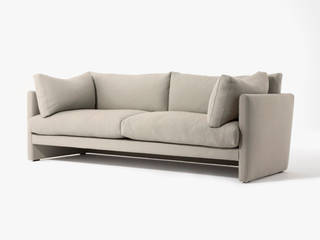 Astiva sofa for TRISHNA JIVANA, TOMOYUKI MATSUOKA DESIGN TOMOYUKI MATSUOKA DESIGN 스칸디나비아 거실