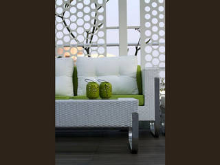 Manish Patel Penthouse, Dipen Gada & Associates Dipen Gada & Associates Interior design