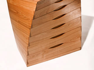 Verdrehkommode, Alignum Möbelbau Alignum Möbelbau Eclectic style corridor, hallway & stairs