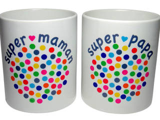Un mug personnalisé pour tous ceux que vous aimez!, anna's shop anna's shop Dapur: Ide desain interior, inspirasi & gambar