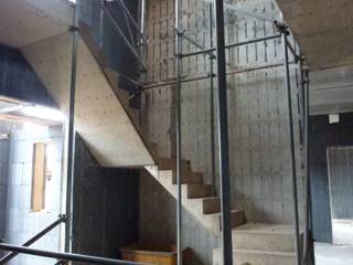 New Build Staircase 3502, Bisca Staircases Bisca Staircases Pasillos y hall de entrada