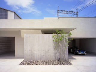 KST PRIVATE RESIDENCE , ＭＥＴＡＰＨ建築設計事務所 ／ METAPH ARCHITECT ASSOCIATES ＭＥＴＡＰＨ建築設計事務所 ／ METAPH ARCHITECT ASSOCIATES 現代房屋設計點子、靈感 & 圖片