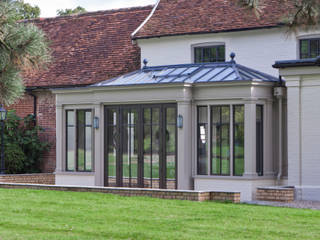 Orangery with Bronze Casements, Vale Garden Houses Vale Garden Houses 모던스타일 온실