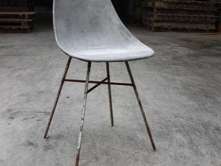 D'Hauteville concrete chair, Lyon Béton Lyon Béton Industrial style kitchen