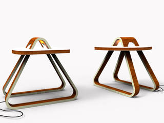 table T9, Design9 Design9 Salas de estar modernas