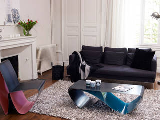 Table basse Infini (coffee table Infini), Coco Steel Coco Steel Modern living room