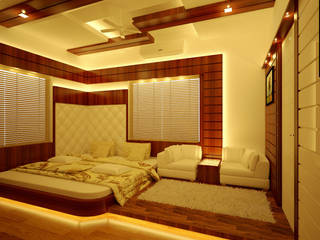 Bridal Bedroom, Nimble Interiors Nimble Interiors Modern Yatak Odası