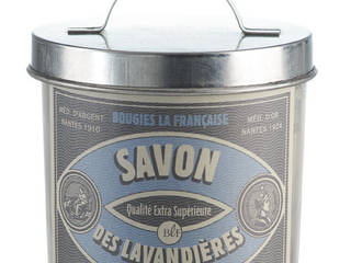 Bougie parfumée vintage savon des lavandières, Bougies la Française Bougies la Française Eklektyczny salon