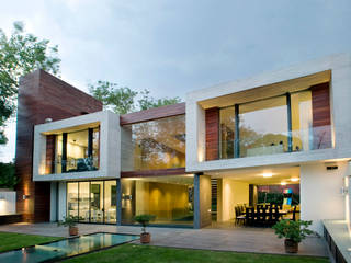 House V, Serrano Monjaraz Arquitectos Serrano Monjaraz Arquitectos Moderne Häuser