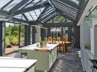 Large Kitchen Conservatory, Vale Garden Houses Vale Garden Houses Modern style conservatory