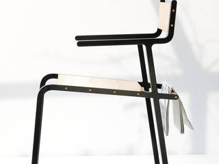 Leggio armchair, Punto Soave Punto Soave 미니멀리스트 거실