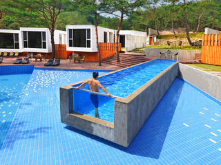 N GLASS POOLVILLA , 나무티엠(주) 나무티엠(주) Espaces commerciaux