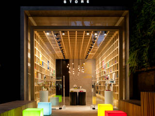 Bento Store, Leticia Nobell Arquitetos Leticia Nobell Arquitetos Commercial spaces