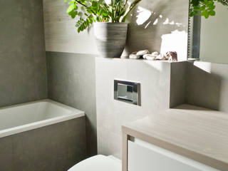 Betonowo, idea projekt idea projekt Scandinavian style bathroom