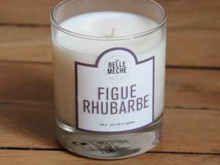 Bougie parfumée Figue Rhubarbe, LA BELLE MÈCHE LA BELLE MÈCHE Casas eclécticas