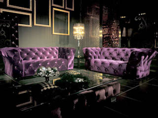 Canapé Chesterfield design , Espace @ Design Espace @ Design Houses