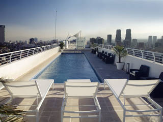 Skyview Polanco, ARCO Arquitectura Contemporánea ARCO Arquitectura Contemporánea Home Pool