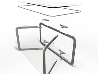 Bureau Strips, Marc SICARD Marc SICARD Minimalist study/office