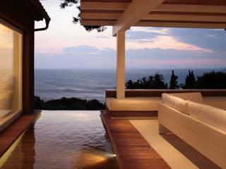 Casa al Monte Argentario, stipa architettura stipa architettura Balcone, Veranda & Terrazza