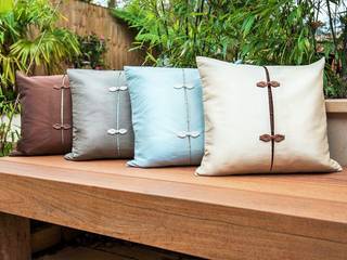 Asiatique Handmade Silk Cushions, Le Cocon Le Cocon Living room