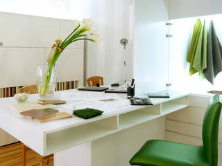 Maharam de México usoarquitectura Modern Study Room and Home Office