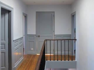 maison à Limoges, Jean-Paul Magy architecte d'intérieur Jean-Paul Magy architecte d'intérieur Couloir, entrée, escaliers classiques