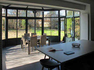 maison à Limoges, Jean-Paul Magy architecte d'intérieur Jean-Paul Magy architecte d'intérieur Modern kitchen