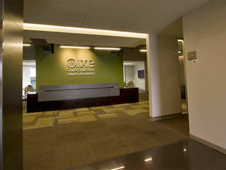 Corporativo IXE/Banco Deuno, usoarquitectura usoarquitectura Nowoczesne domowe biuro i gabinet