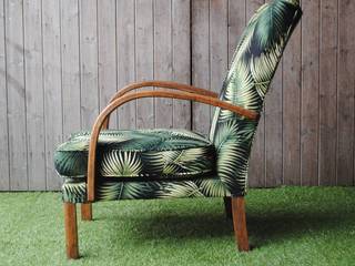 1940's Utility Palm Chair, Sketch Interiors Sketch Interiors Salones de estilo tropical