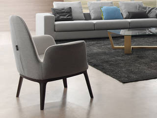 EVEN armchair, BELTÁ & FRAJUMAR BELTÁ & FRAJUMAR Modern living room