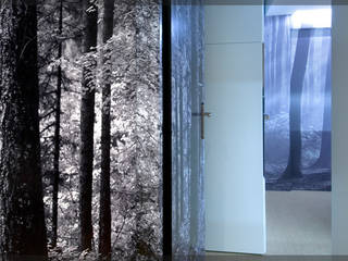 Cocina en Komentu.., Estudio TYL Estudio TYL Moderner Flur, Diele & Treppenhaus